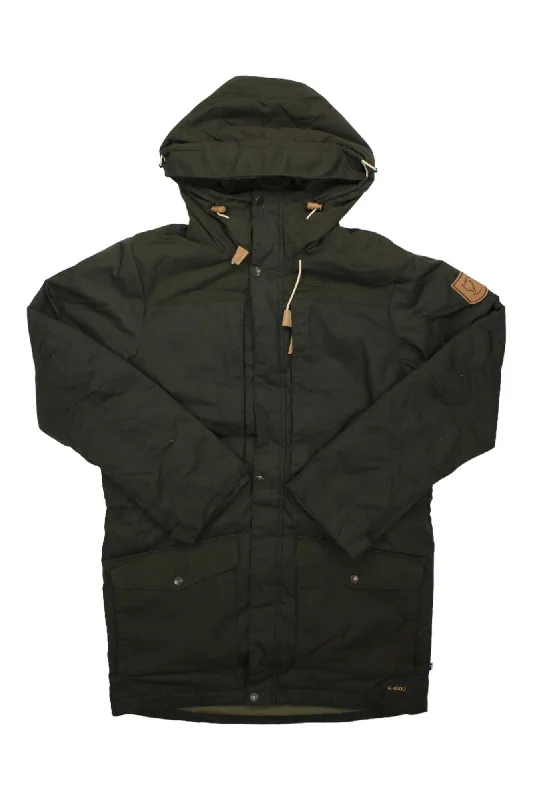 button down shirt for parties -Fjallraven Men's Singi Wool Padded Parka