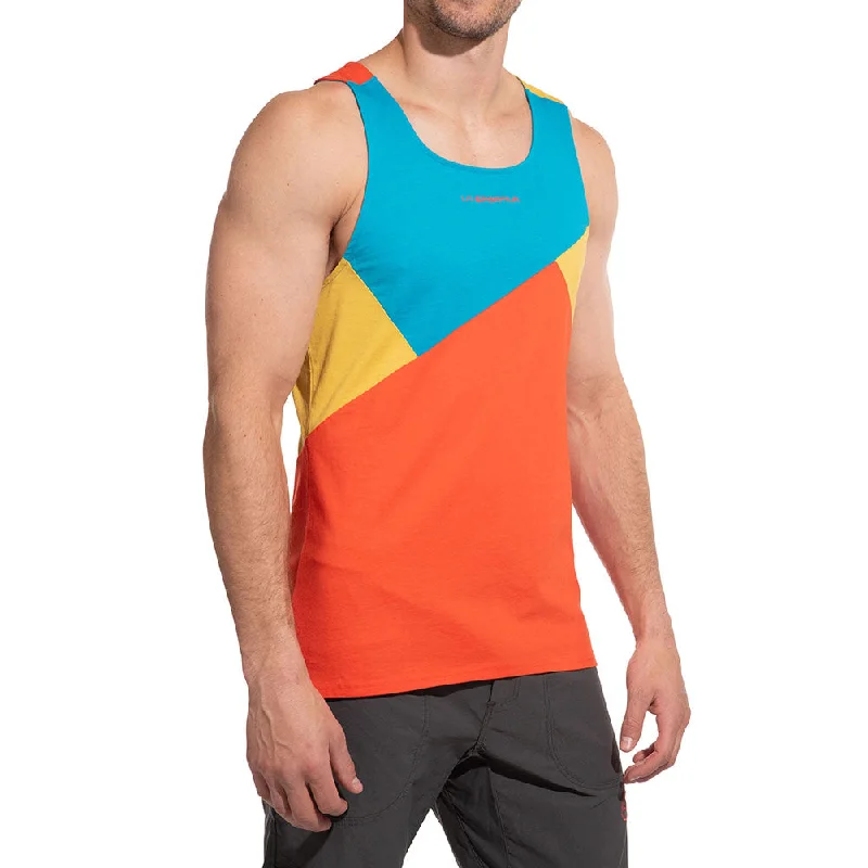 comfy short sleeve t-shirt for sports -La Sportiva Dude Tank Men's