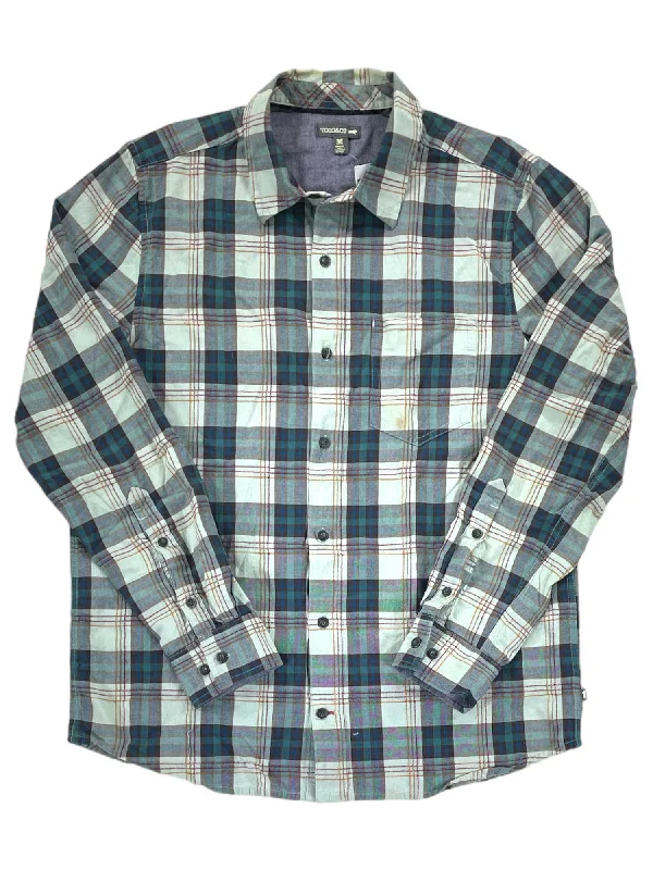 fitted women’s blouse -Mens Plaid Button Up Shirt -Toad&Co