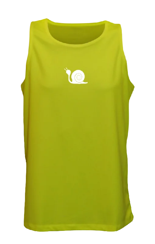 summer short sleeve t-shirt for running -Men's Reflective Tank Top - Didn't Train