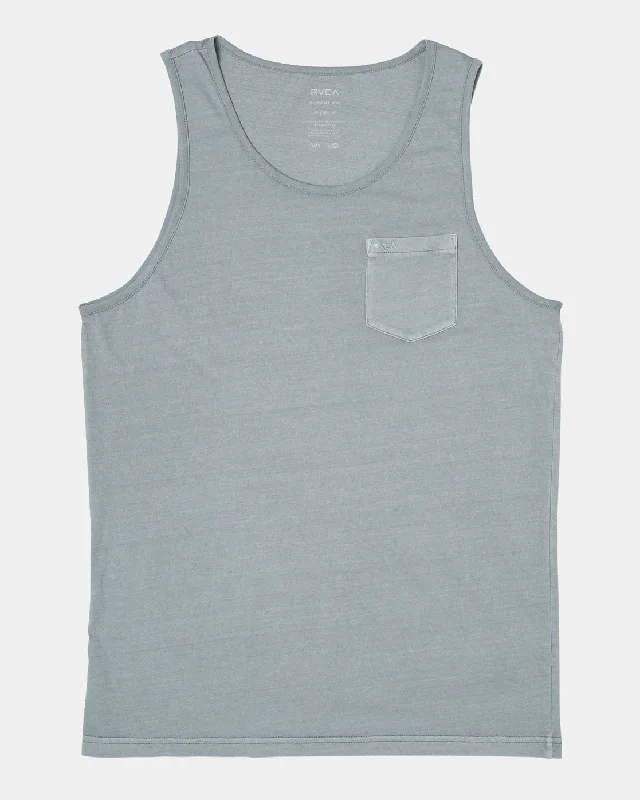 short sleeve t-shirt for light outdoor activity -PTC Pigment Tank Top - Monument