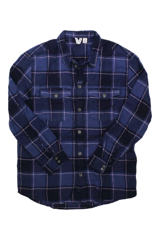 checked shirt for business -Roxy Turn It Up Long Sleeve Shirt