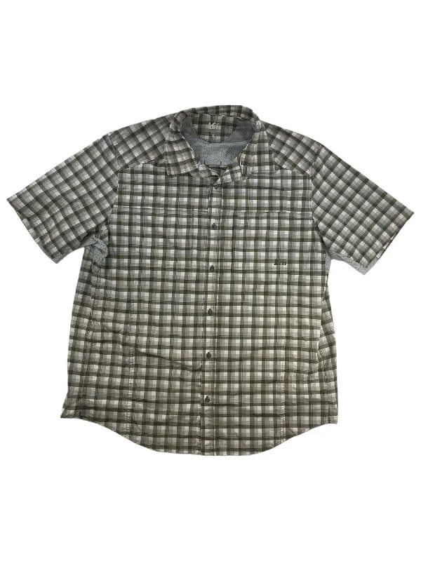 pastel color shirt for women -Sahara Tech Plaid Shirt