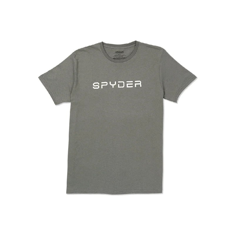 short sleeve t-shirt for light outdoor activity -Mens Slalom Short Sleeve - Charcoal