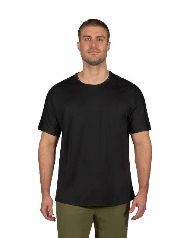 short sleeve t-shirt for casual outfits -SolarSwift Short Sleeve Tech-T