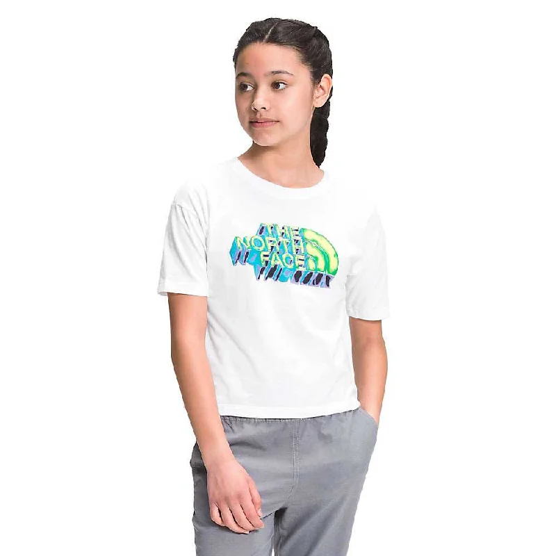 short sleeve button up shirt -The North Face Girls Graphic SS Tee