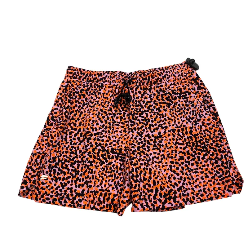 high-performance pants for men -Animal Print Athletic Shorts Fabletics, Size L