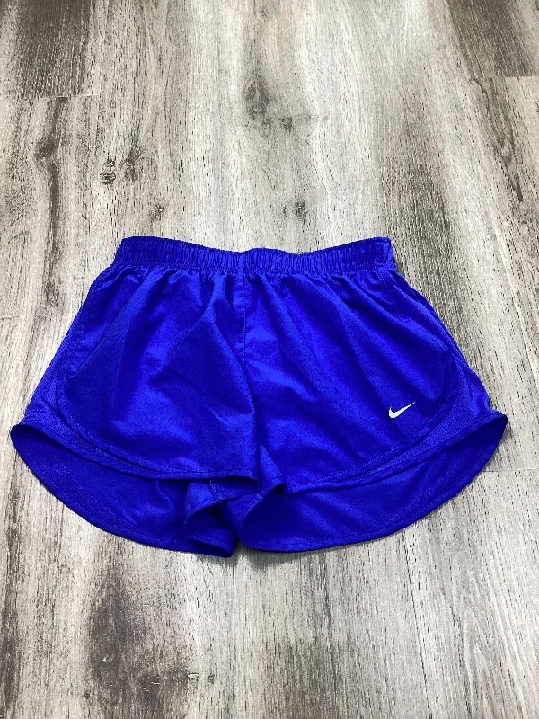 luxurious leggings for women -Athletic Shorts By Nike Apparel In Blue, Size: L