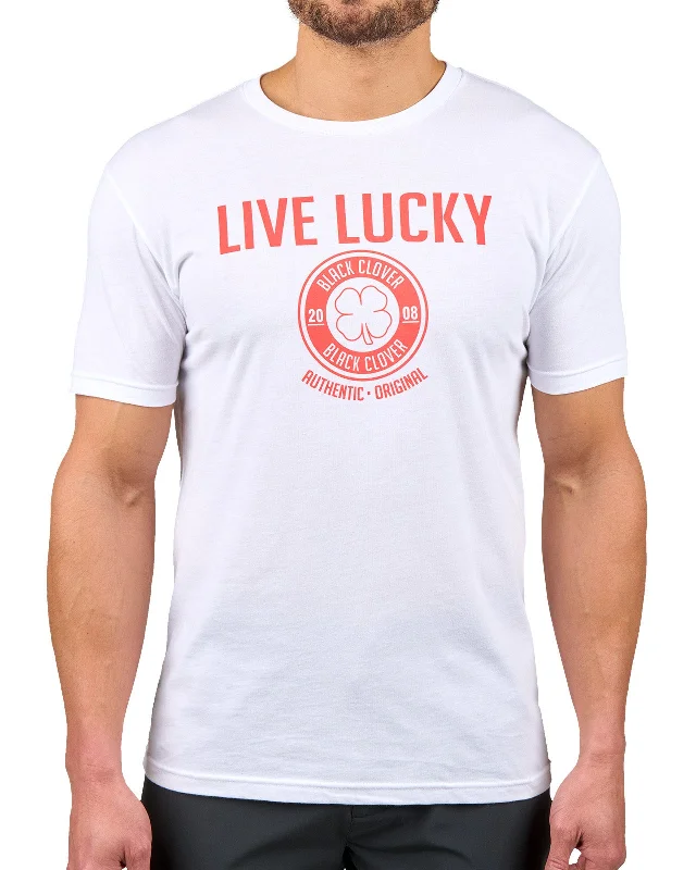 casual short sleeve shirt for activewear -Authentic Luck 13