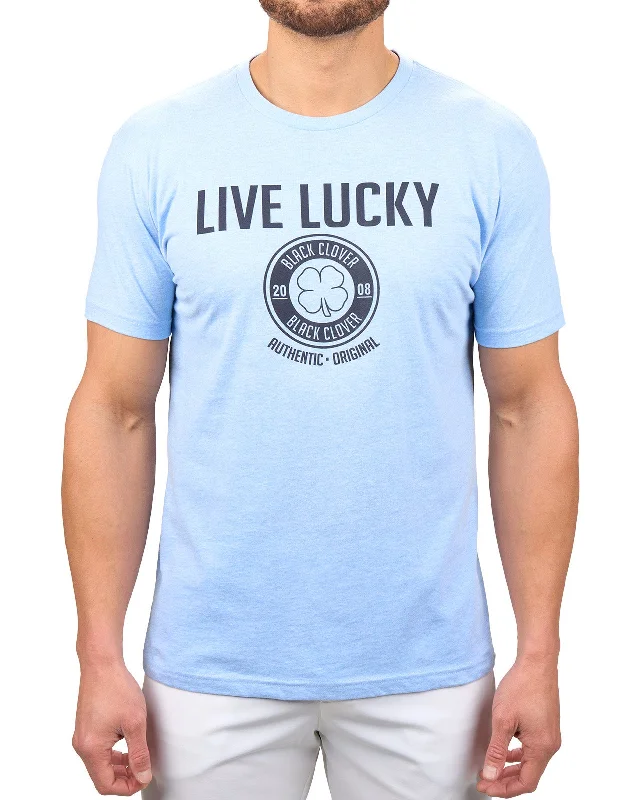 short sleeve t-shirt for running activities -Authentic Luck 15