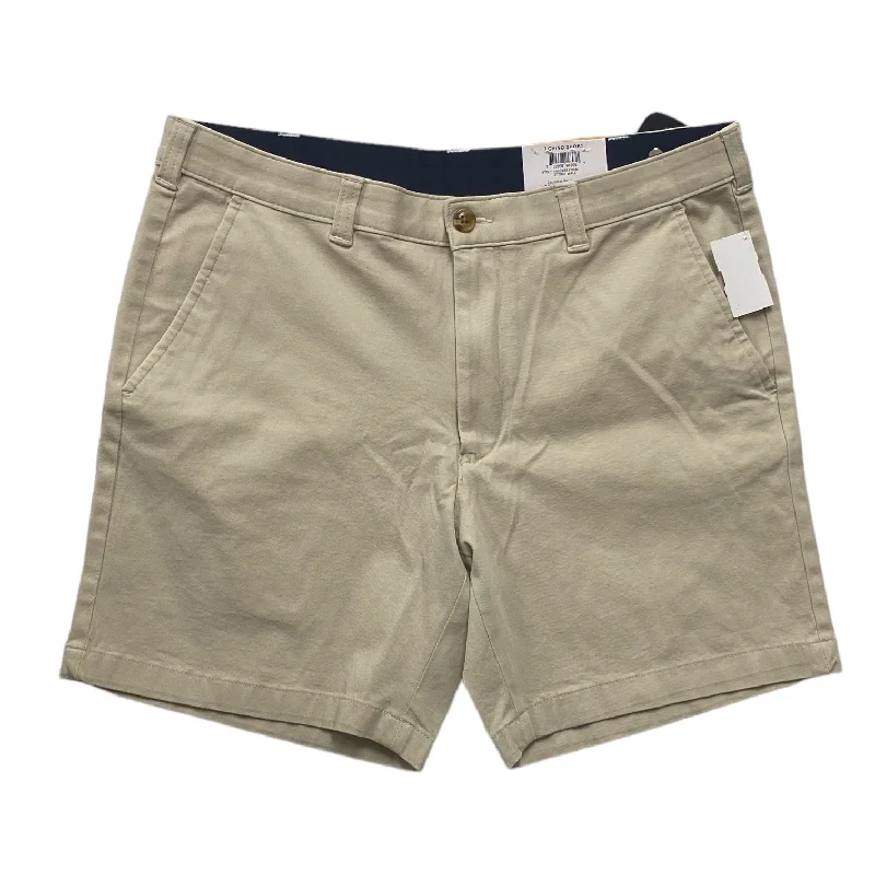 high-performance pants for men -Beige Shorts Club Room, Size 16