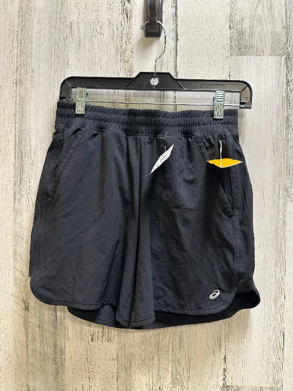 athletic pants for running -Black Athletic Shorts Asics, Size Xs