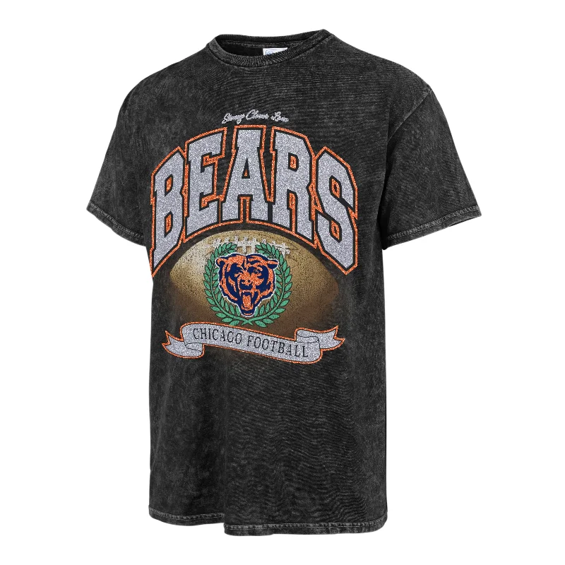 short sleeve t-shirt for casual Fridays -CHICAGO BEARS STONEY CLOVER LANE X '47 TUBULAR TEE