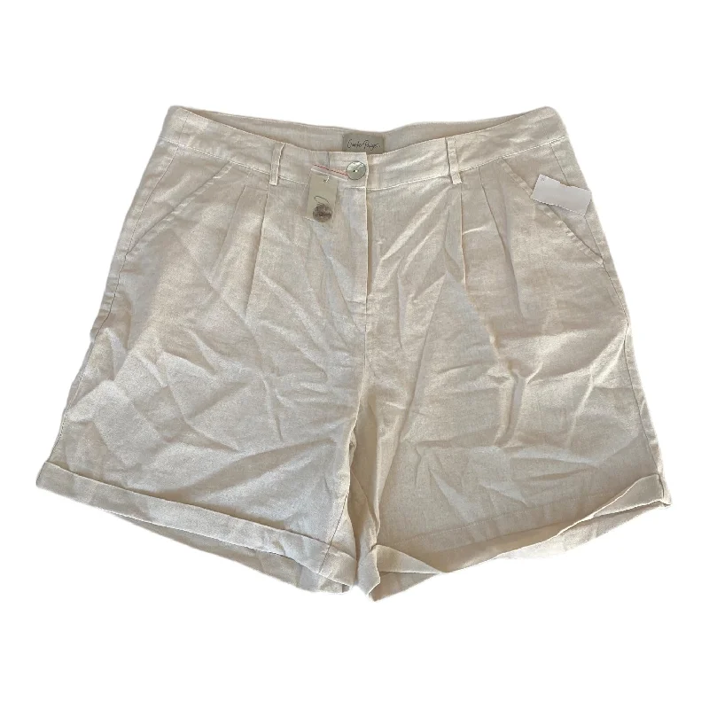 comfortable maternity pants -Cream Shorts Charlie Paige, Size L