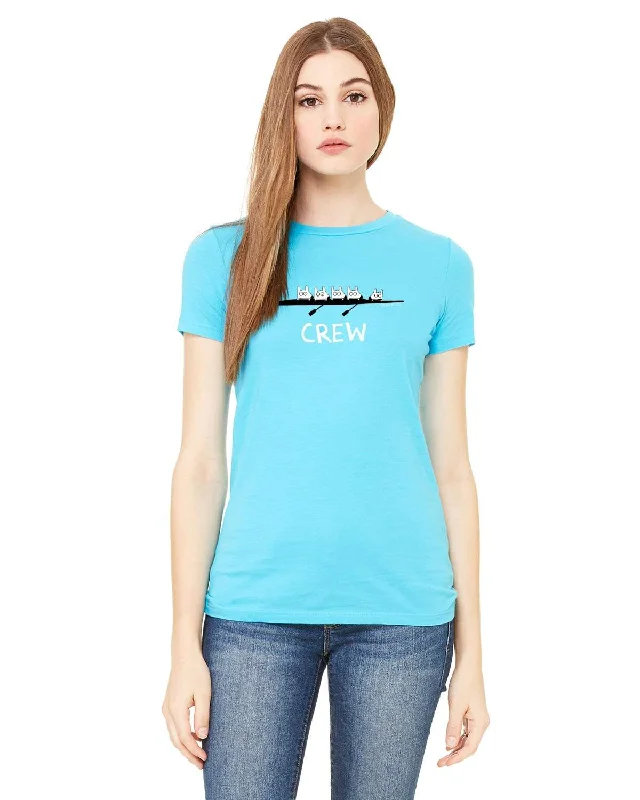 casual short sleeve t-shirt for hanging out -Crew