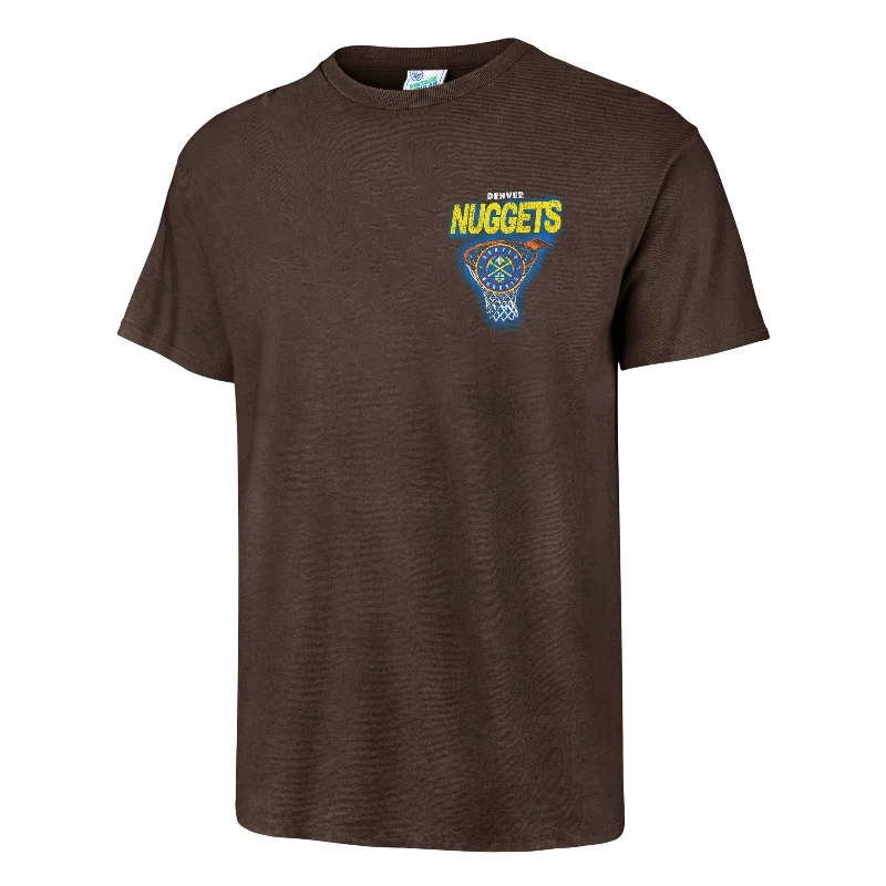 basic short sleeve t-shirt for men -DENVER NUGGETS DAGGER '47 TUBULAR TEE