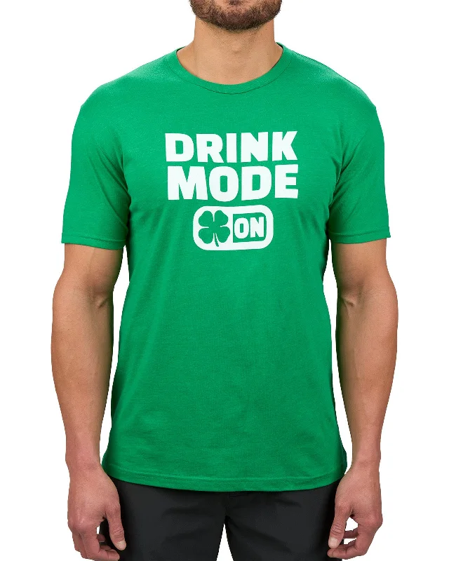 short sleeve shirt with animal designs -Drink Mode