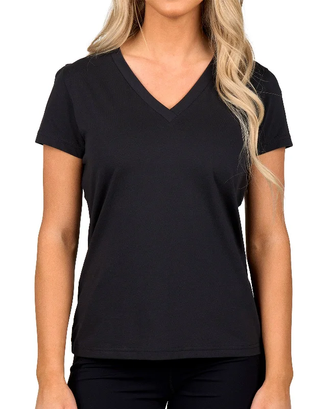 fashionable short sleeve shirt for everyday wear -Hera Luxe Tee