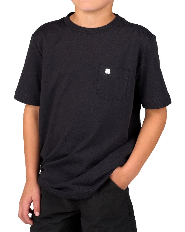 slim fit short sleeve polo shirt for men -Jr Luxe Tee SS