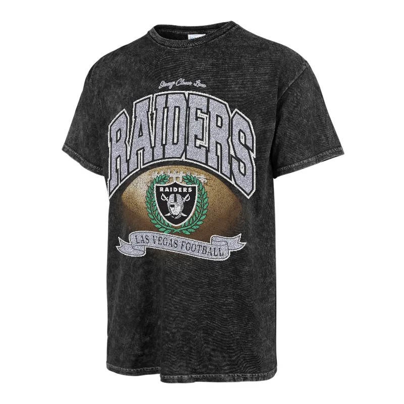 classic short sleeve button-down shirt -LAS VEGAS RAIDERS STONEY CLOVER LANE X '47 TUBULAR TEE