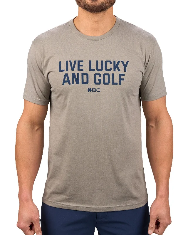 soft short sleeve top for leisure -Lucky Tee 3