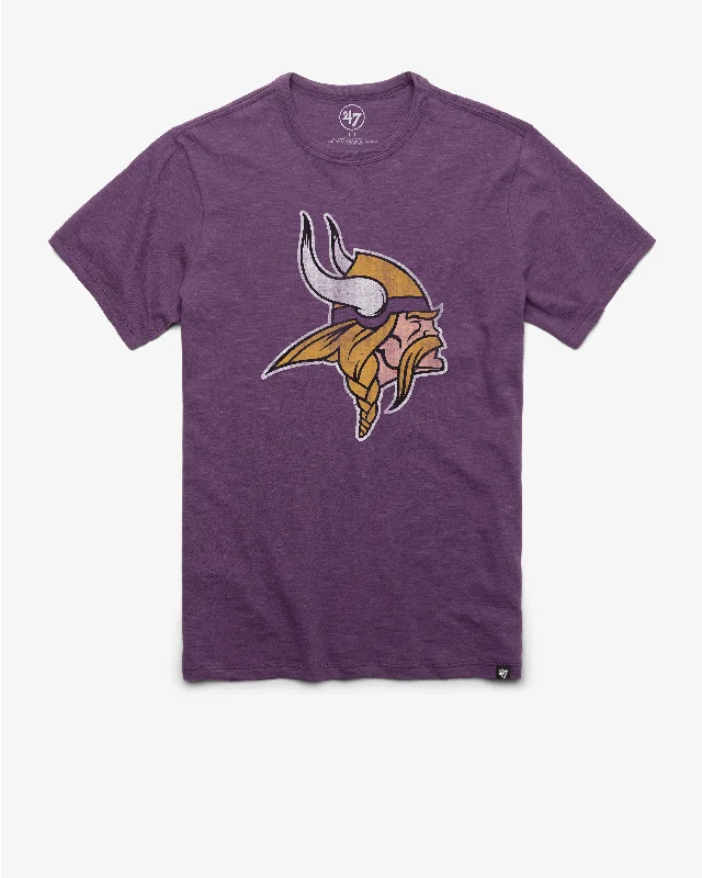 short sleeve top for summer evenings -MINNESOTA VIKINGS GRIT '47 SCRUM TEE