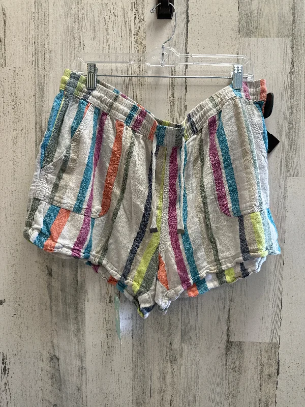 stylish pants with zippers -Multi-colored Shorts Time And Tru, Size 20