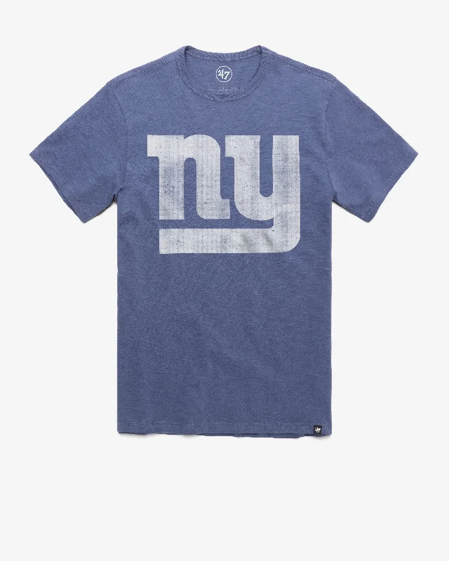 loose-fit short sleeve t-shirt for leisure -NEW YORK GIANTS GRIT '47 SCRUM TEE