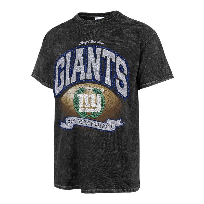 short sleeve shirt with vibrant designs -NEW YORK GIANTS STONEY CLOVER LANE X '47 TUBULAR TEE