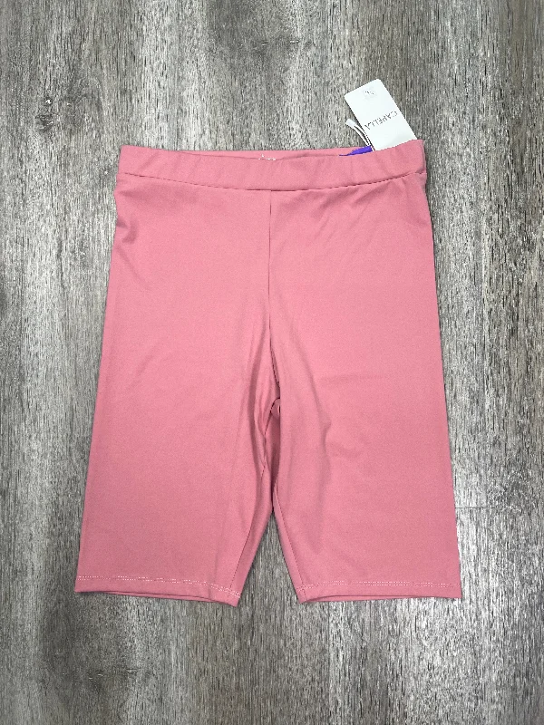 black cargo pants for men -Pink Athletic Shorts Capella Apparel, Size L