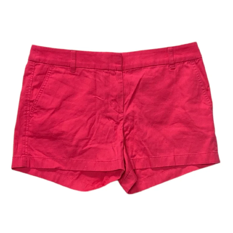 tailored fit pants for women -Pink Shorts J. Crew, Size 10