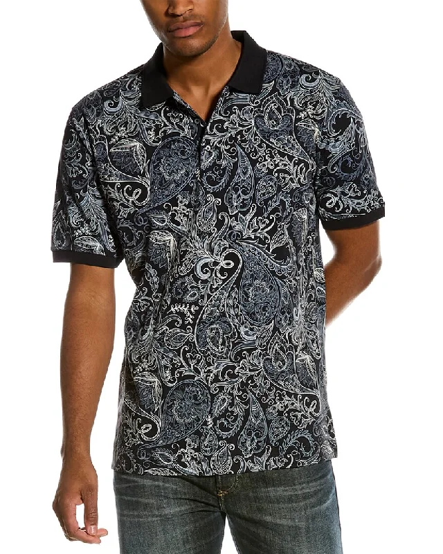 short sleeve t-shirt for light outdoor activity -Robert Graham Polo Shirt