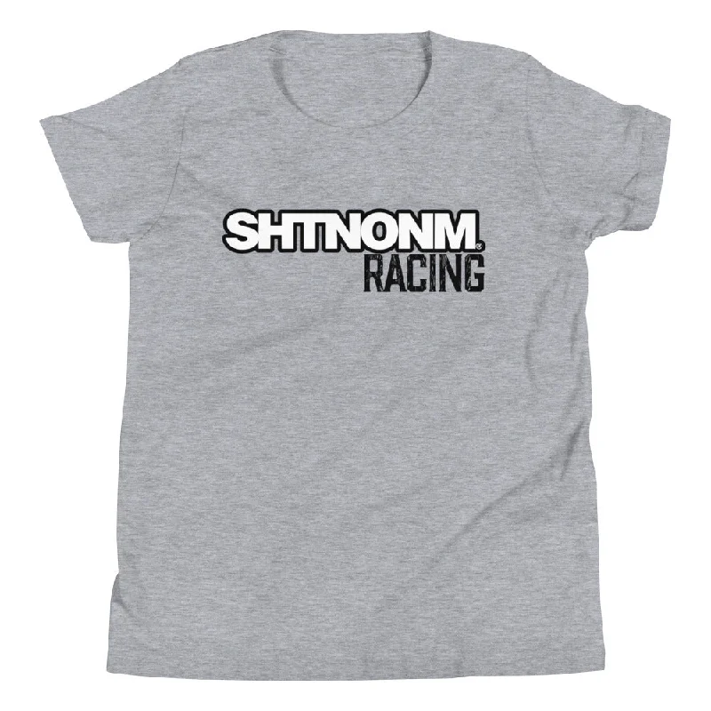 short sleeve t-shirt with motivational messages -SHTNONM RACING B-RAY MERICA SHORT-SLEEVE YOUTH TEE