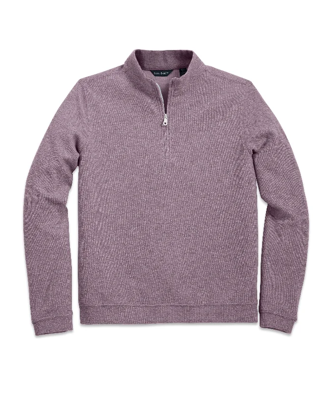 relaxed fit shirt for men -Tech Knit Pullover, Grapeade