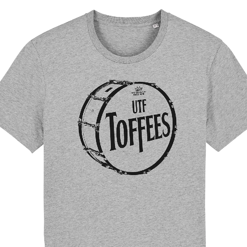 graphic short sleeve shirt with slogans -UTFT Drum Tee