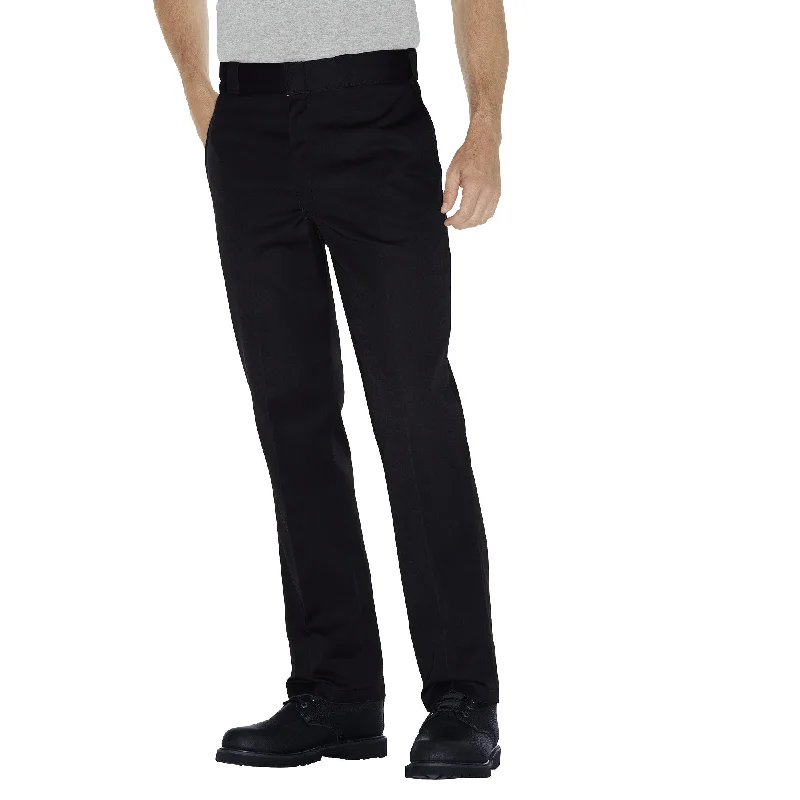 dressy leggings for office wear -Men's Original Work Pants D874-BLK