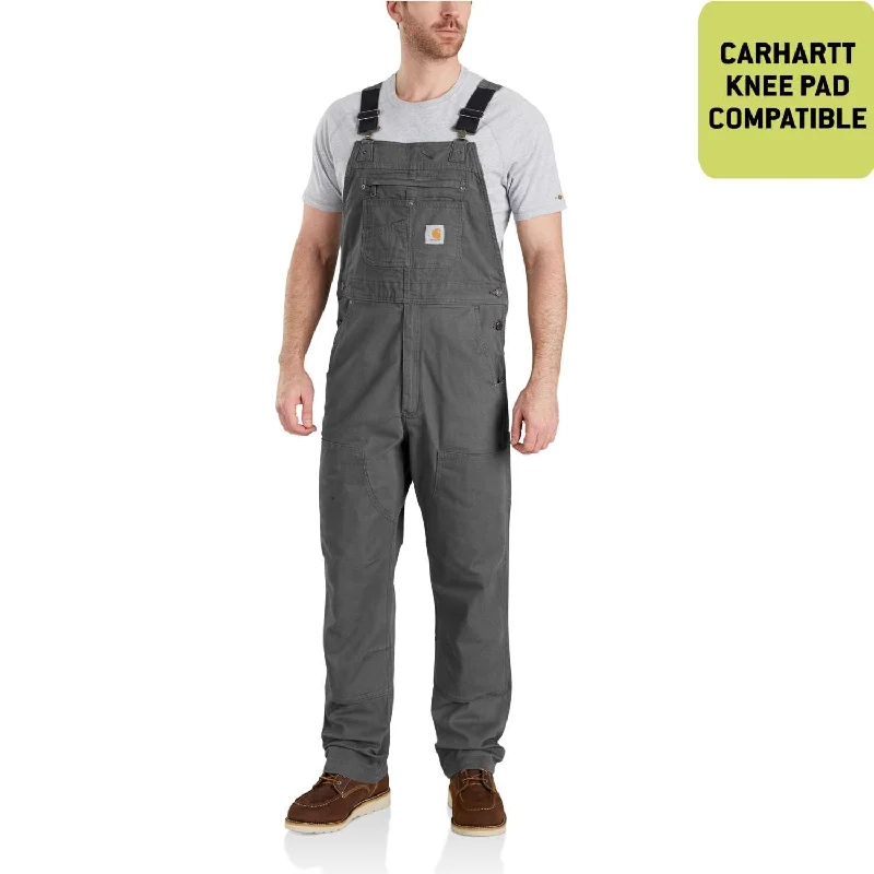 comfortable denim pants for men -Men's Rugged Flex Rigby Bib Overalls 102987