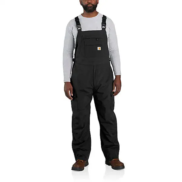 all-weather pants for men -Men's Storm Defender Heavyweight Bib Overall 104674