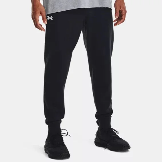 high-waisted denim pants -Men's UA Rival Fleece Joggers 1379774