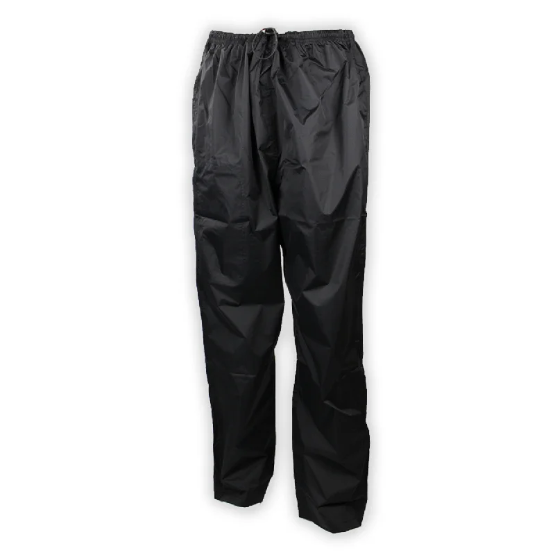 loose jogger pants for women -Pod Men's Packable Rain Pants S908