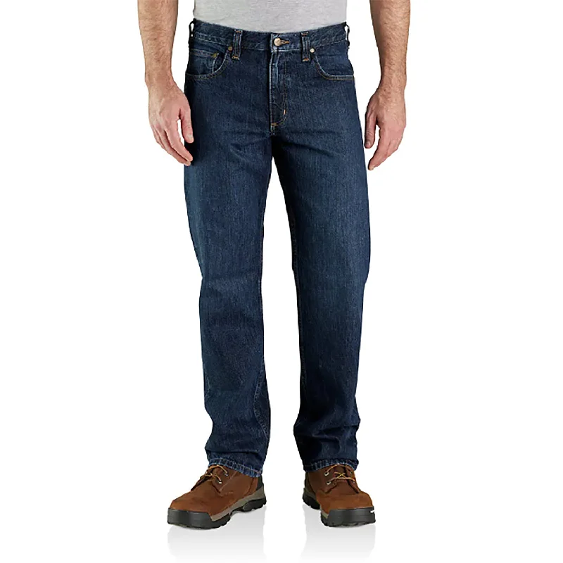 casual denim trousers for men -Relaxed Fit 5-Pocket Jeans 105119